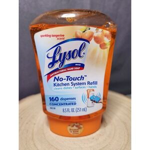 Lysol No Touch Kitchen System Refill Sparkling Tangerine Scent 8.5oz Discontinue